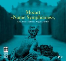 Mozart. "Name Symphonies" ; Linz, Paris, Haffner, Prague, Jupiter. Mozart Akademie Amsterdam, Jaap ter Linden  ( 2CD )